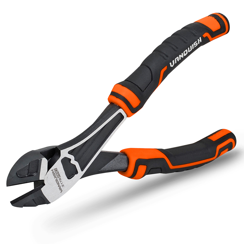 HIGH-LEVERAGE WIDE JAW DIAGONAL CUTTING PLIERS