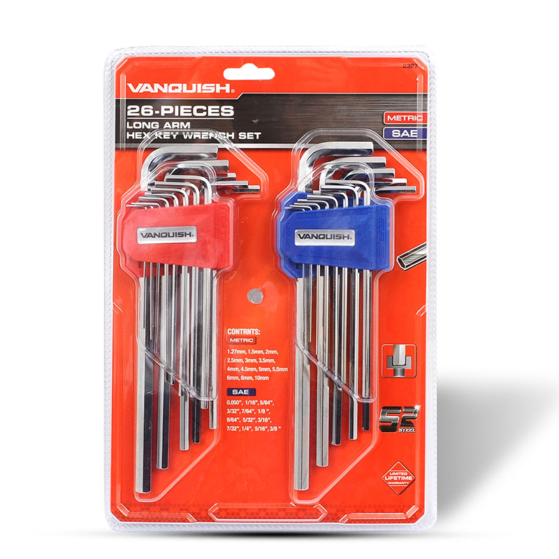 26-PIECE HEX KEY WRENCH SET