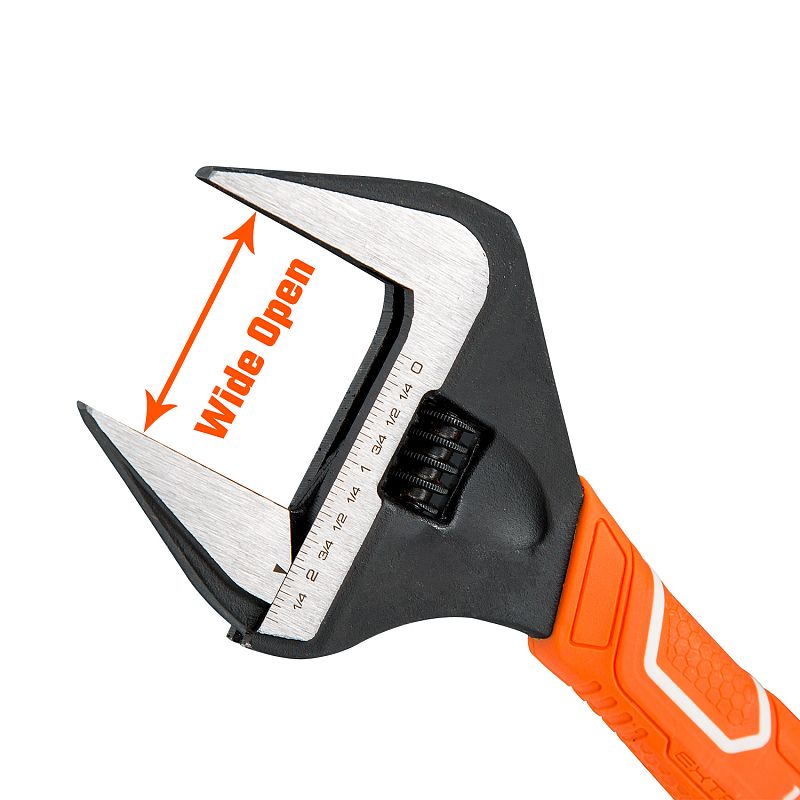 EXTRA WIDE OPEN ADJUSTABLE WRENCH THE DAVIDSON WORKS CO LTD extra-wide-open-adjustable-wrench-the-davidson-works-co-ltd