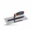 SQUARE-NOTCHED NOTCH TROWEL